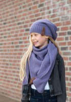 Knit Factory Coco DreiecksSchal 140x60 cm Glatt Rot