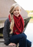 Knit Factory Coco DreiecksSchal 140x60 cm Glatt Lila