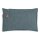 Knit Factory Imre Kissen 60x40 cm Glatt Dunkelblau