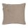 Knit Factory Imre Kissen 50x50 cm Glatt Beige