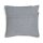 Knit Factory Imre Kissen 50x50 cm Glatt Grau
