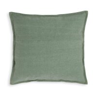 Knit Factory Hope Kissen 50x50 cm Glatt Grün
