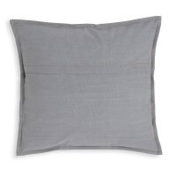Knit Factory Hope Kissen 50x50 cm Glatt Grau