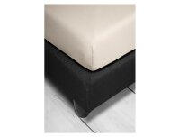 Irisette Mako-Jersey Spannbetttuch Jupiter 0008 creme 190 x 200 cm + 180-200 x 200 cm