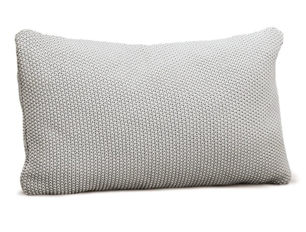 Irisette Dekokissen Strick Dekokissen Mesh-Set 8929 silber 30 x 50 cm 8929-14 silber
