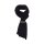 Knit Factory Liv Schal 200x40 cm Glatt Schwarz