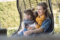 Knit Factory Liv Schal 200x40 cm Glatt Hellblau