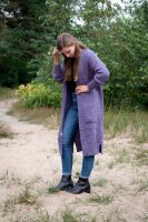 Knit Factory Jaida Strickjacke 36/38 Glatt Stonegreen
