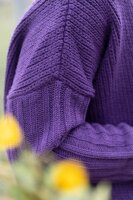 Knit Factory Kylie Pullover 36/44 Glatt Lila