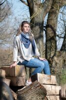 Knit Factory Kylie Pullover 36/44 Glatt Lila