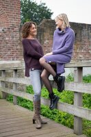 Knit Factory Kylie Pullover 46/54 Glatt Dunkelblau