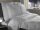 Heckett and Lane Bettwäsche Banda 1 Bettwäsche 240x220cm mit 2 Kopfkissen 60x70cm 100% Baumwolle Mako-Satin White