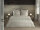 Heckett and Lane Bettwäsche Banda 1 Bettwäsche 200x220cm mit 2 Kopfkissen 60x70cm 100% Baumwolle Mako-Satin Off-White