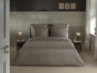 Heckett and Lane Mako Satin Banda BW 155 Taupe Grey...