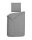Heckett and Lane Mako Satin Diamante Bettwäsche 155 Glacier Grey  Glacier-Grey 1 Bettbezug 155x220cm + 1 Kissenbezug 80x80cm