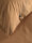 Yellow Perkal Percale Bettwäsche 135 Cognac Brown Uni Cognac-Brown 1 Bettbezug 135x200cm + 1 Kissenbezug 80x80cm