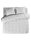 Yellow Mako Satin Nova Bettwäsche 155 White Uni White 1 Bettbezug 155x220cm + 1 Kissenbezug 80x80cm
