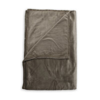 Zo!Home  Cara Plaid 140x200 Steeple Taupe Uni Steeple-Taupe