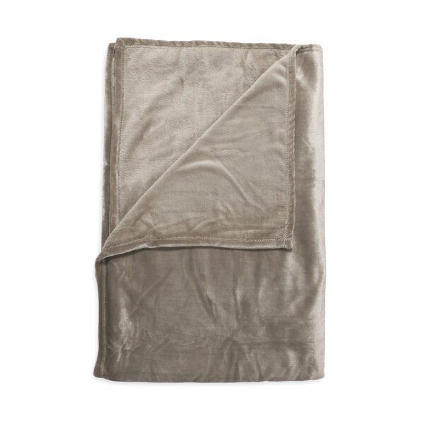 Zo!Home  Cara Plaid 140x200 Shady Sand Uni Shady-Sand