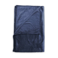 Zo!Home  Cara Plaid 140x200 Indigo Blue Uni Indigo-Blue