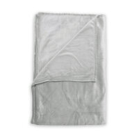 Zo!Home  Cara Plaid 140x200 Pearl Grey Uni Pearl-Grey