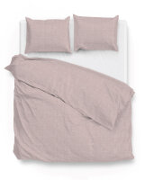 Zo!Home  Lino Bettwäsche 200 Shell Nude Uni...