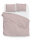 Zo!Home  Lino Bettwäsche 200 Shell Nude Uni Shell-Nude 1 Bettbezug 200x200cm + 2 Kissenbezug 80x80cm