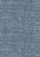 Zo!Home  Lino Bettwäsche 135 Urban Blue Uni Urban-Blue 1 Bettbezug 135x200cm + 1 Kissenbezug 80x80cm