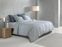 Zo!Home  Lino Bettwäsche 135 Denim Uni Denim 1...