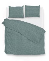 Zo!Home  Lino Bettwäsche 200 Emerald Green Uni...
