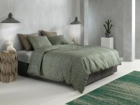 Zo!Home  Lino Bettwäsche 200 Army Green Uni...