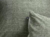 Zo!Home  Lino Bettwäsche 200 Army Green Uni Army-Green 1 Bettbezug 200x200cm + 2 Kissenbezug 80x80cm