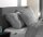 Zo!Home  Lino Kissenbezug 50x50 Dark Grey Uni Dark-Grey