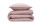 Zo!Home Mako Satin Satinado Bettwäsche 155 Shady Pink Uni Shady-Pink 1 Bettbezug 155x220cm + 1 Kissenbezug 80x80cm