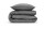 Zo!Home Mako Satin Satinado Bettwäsche 135 Classic Anthracite Uni Classic-Anthracite 1 Bettbezug 135x200cm + 1 Kissenbezug 80x80cm