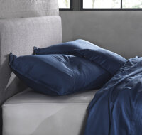 Zo!Home Mako Satin Satinado 2x Kissenbezug 80x80 Evening...