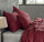 Zo!Home Mako Satin Satinado 2x Kissenbezug 40x80 Spicy Red Uni Spicy-Red