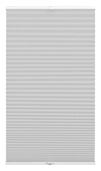 Gardinia Plissee Concept Tageslicht, mit 2 Bedienschienen, grau 70 x 130 grau