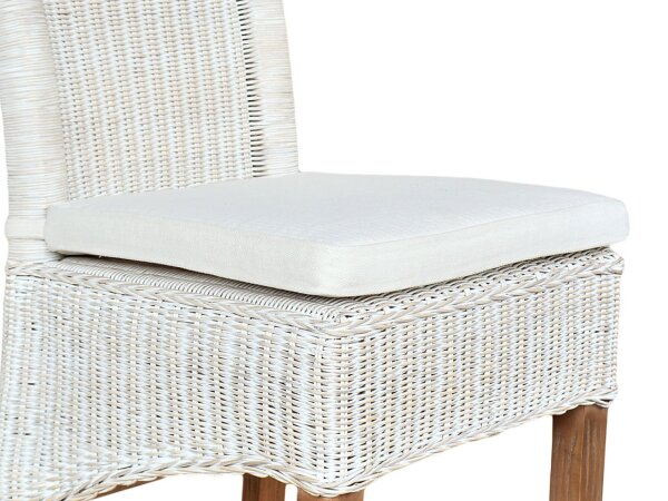 Soma Sitzkissen Stuhlkissen Perth mit Schleife (BxHxL) 47 x 2 x 40