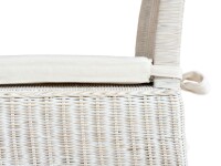 Soma Sitzkissen Stuhlkissen Perth mit Schleife (BxHxL) 47 x 2 x 40