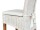 Soma Sitzkissen Stuhlkissen Perth mit Schleife (BxHxL) 47 x 2 x 40