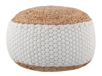 Soma Sitzpouf Jute Sitzhocker rund 50x50 cm Deko Hocker...