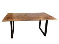 Soma Esstisch Küchen Tisch Esszimmer Tisch Liverpool 120x80 160x90 u. 200x100 cm Mangoholz massiv (BxHxL) 200 x 76 x 100 200 x 100 cm