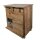 Soma Anrichte Schubladen Kommode Sideboard B 72 H 80 cm California natur Mangoholz massiv (BxHxL) 72 x 80 x 38