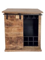 Soma Weinregal B 72 H 80 cm Wein Schrank Hausbar Weinbar...