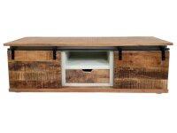 Soma TV Schrank Massivholz B 125 H 45 cm TV Lowboard...