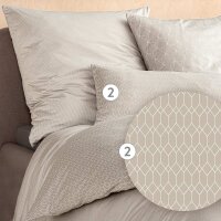 Estella Mako-Interlock-Jersey Kopfkissenbezüge 1...