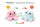 Wendbarer Pl&uuml;sch Oktopus 20 cm &ndash; Mood Kuscheltier bunte Farben