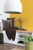 Knit Factory Beau Plaids 160x130 cm Glatt Braun