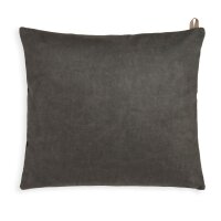 Knit Factory Beau Kissen 50x50 cm Glatt Braun